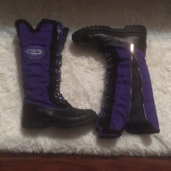 Brand new Coach Boot Libby 8CM Sig/Aniline - Picture 1 of 2
